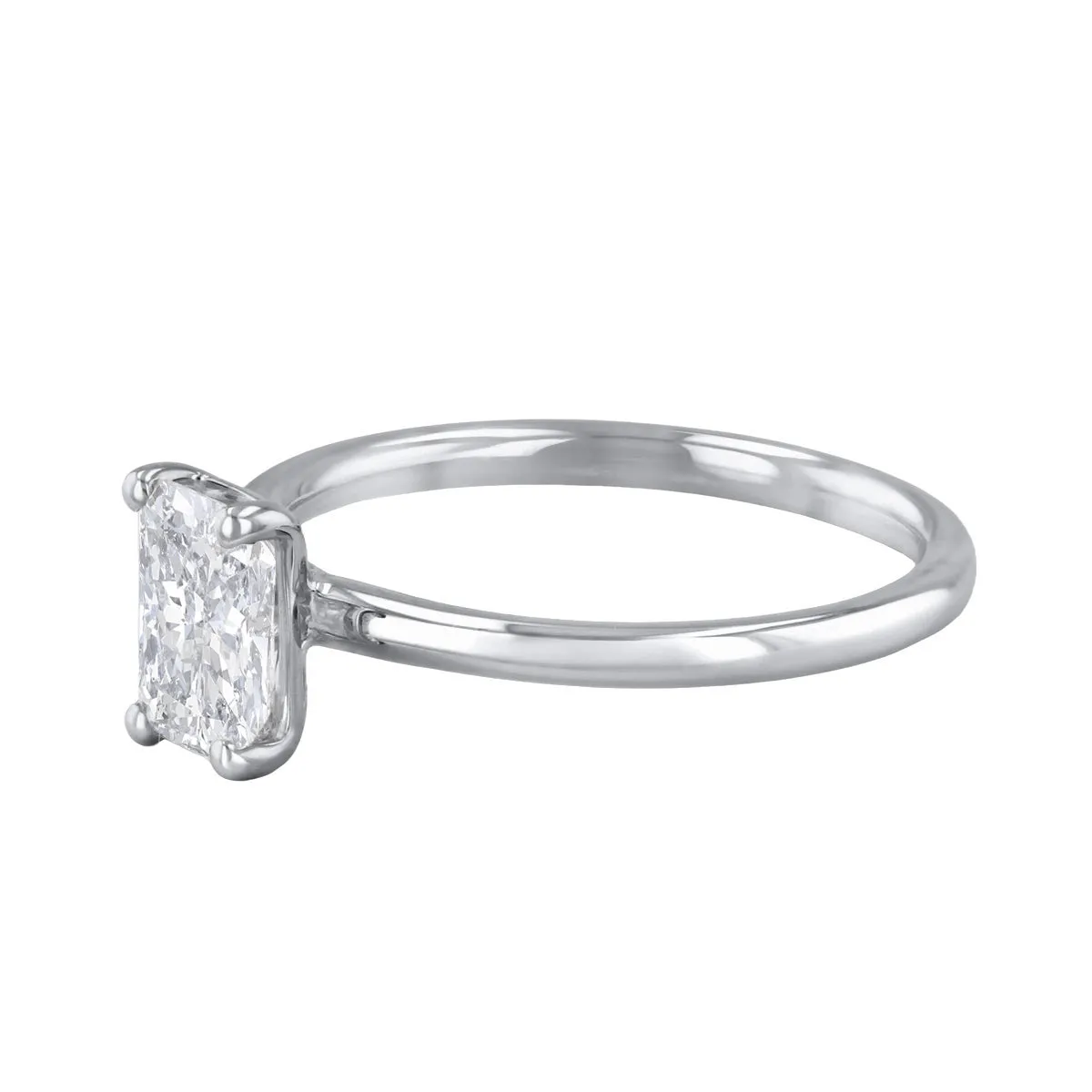 0-25ct Sofia Radiant Cut Diamond Solitaire Engagement Ring | Platinum