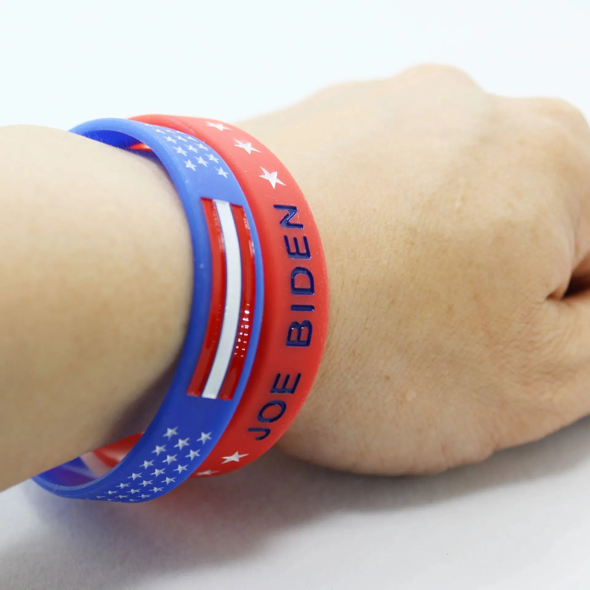 1PC JOE BIDEN Bracelet America Wristband Fashion Support Band