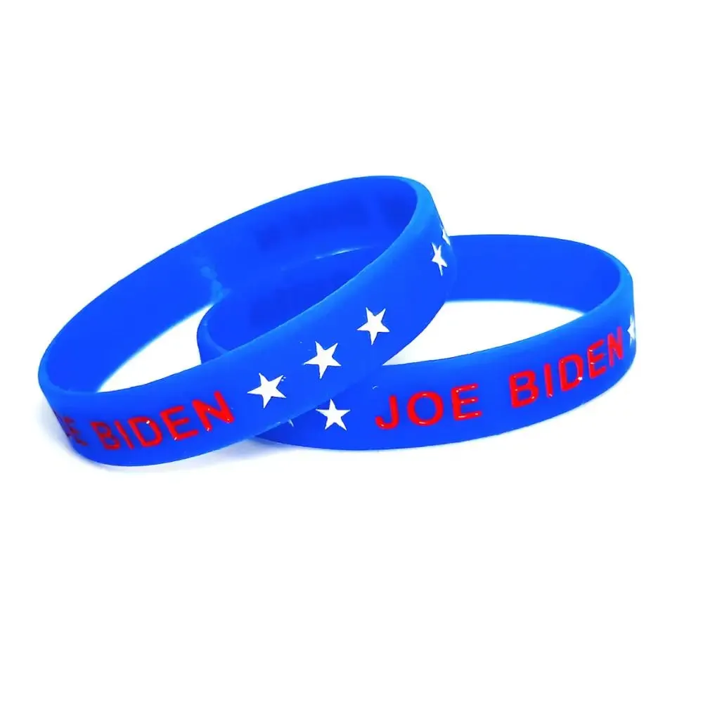 1PC JOE BIDEN Bracelet America Wristband Fashion Support Band