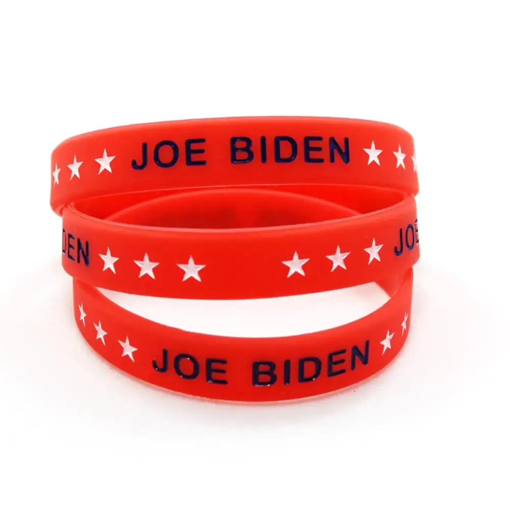 1PC JOE BIDEN Bracelet America Wristband Fashion Support Band