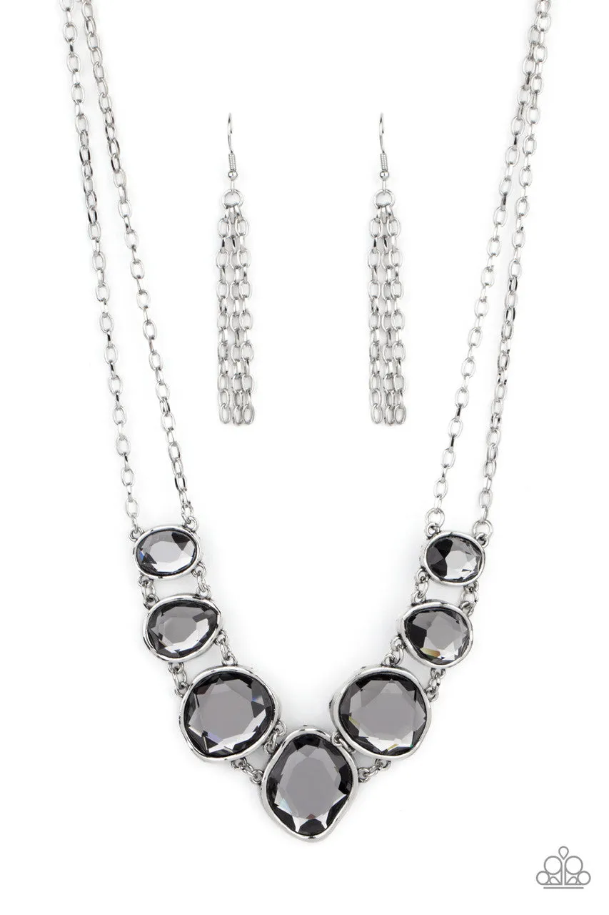 Absolute Admiration Silver Paparazzi Necklace