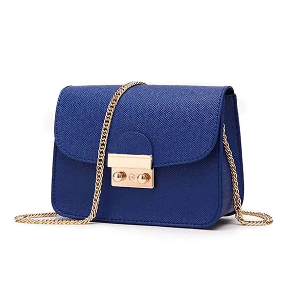 ACELURE Summer Brand Bags Women Leather Handbags Chain Small Women Messenger Bag Candy Color Women Shoulder Bag Party Lock Purse