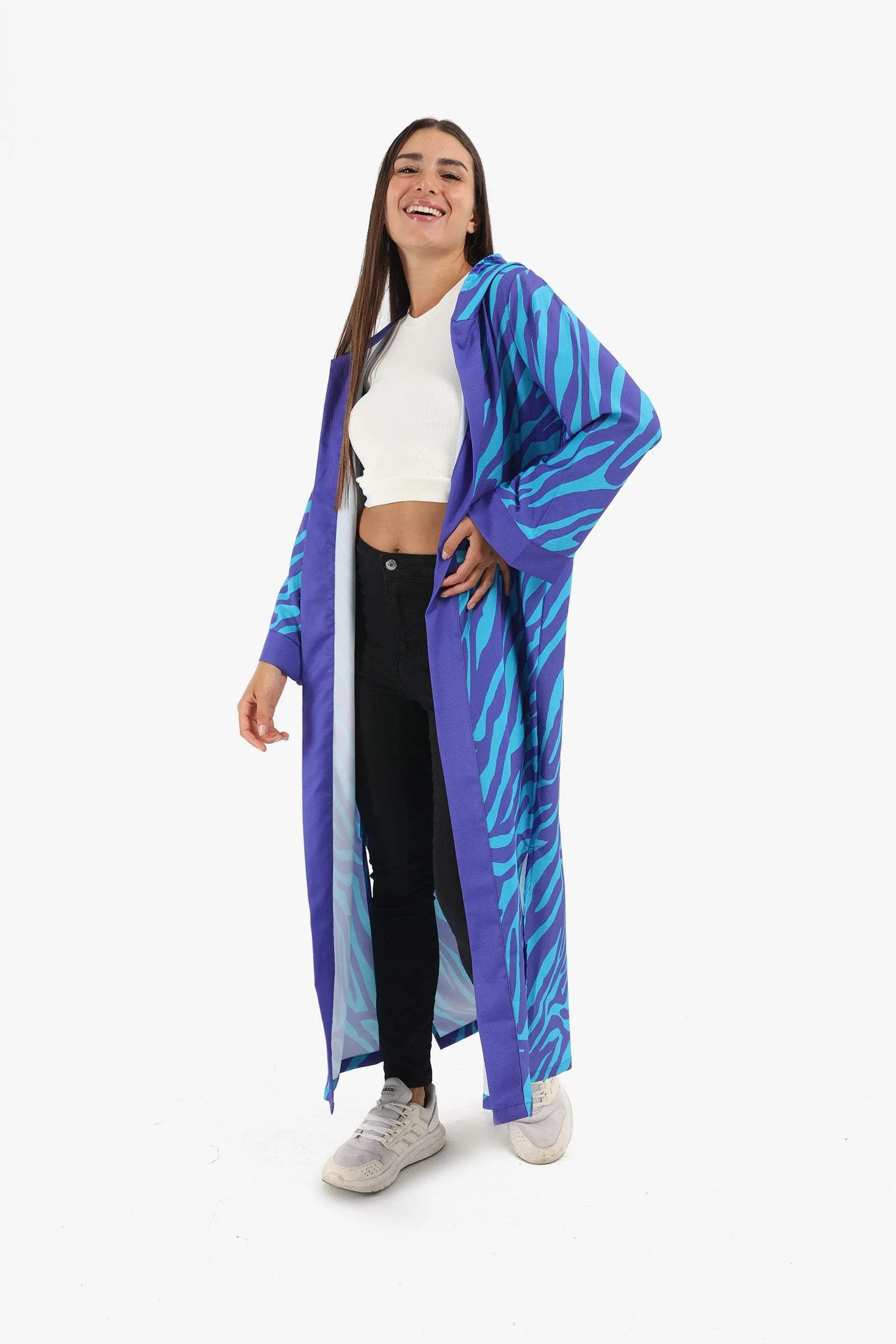 All Over Print Hooded Kimono