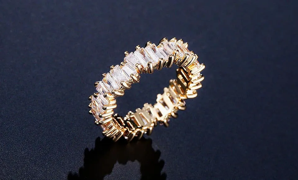 Baguette Eternity Band Ring