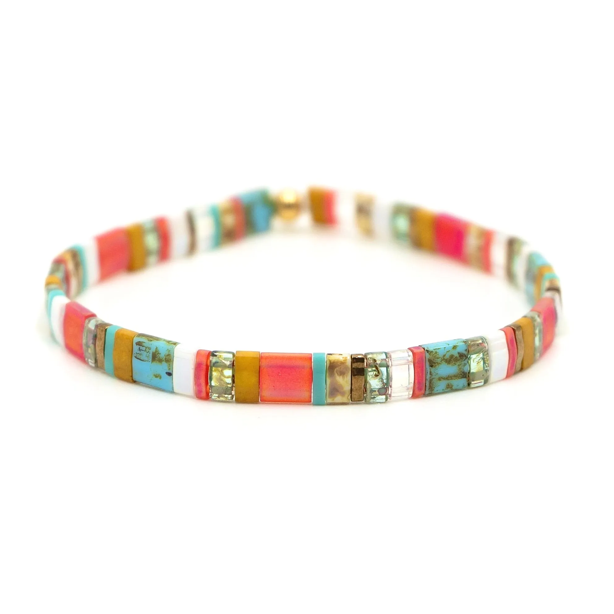 BEACH BUM - Tila Bead Bracelet | Single