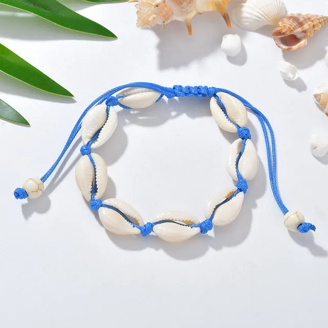 Bohemia Natural Shell Anklets for Women