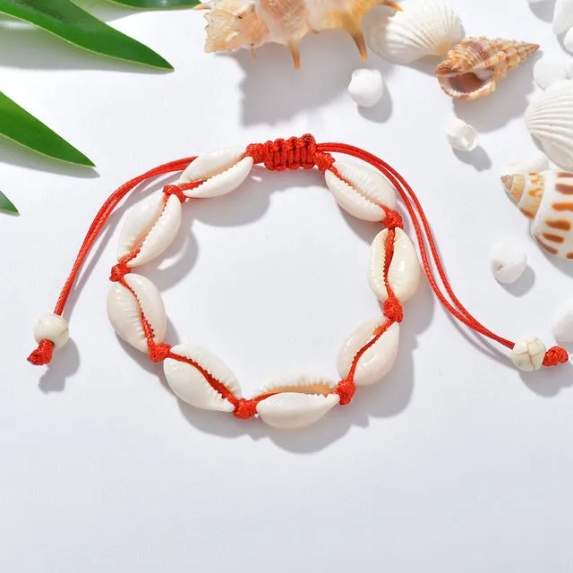 Bohemia Natural Shell Anklets for Women