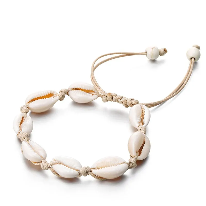 Bohemian Shell Anklet