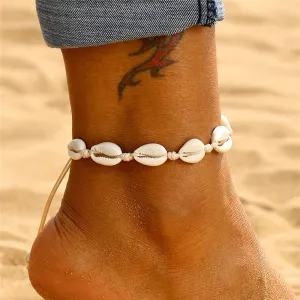 Bohemian Shell Anklet