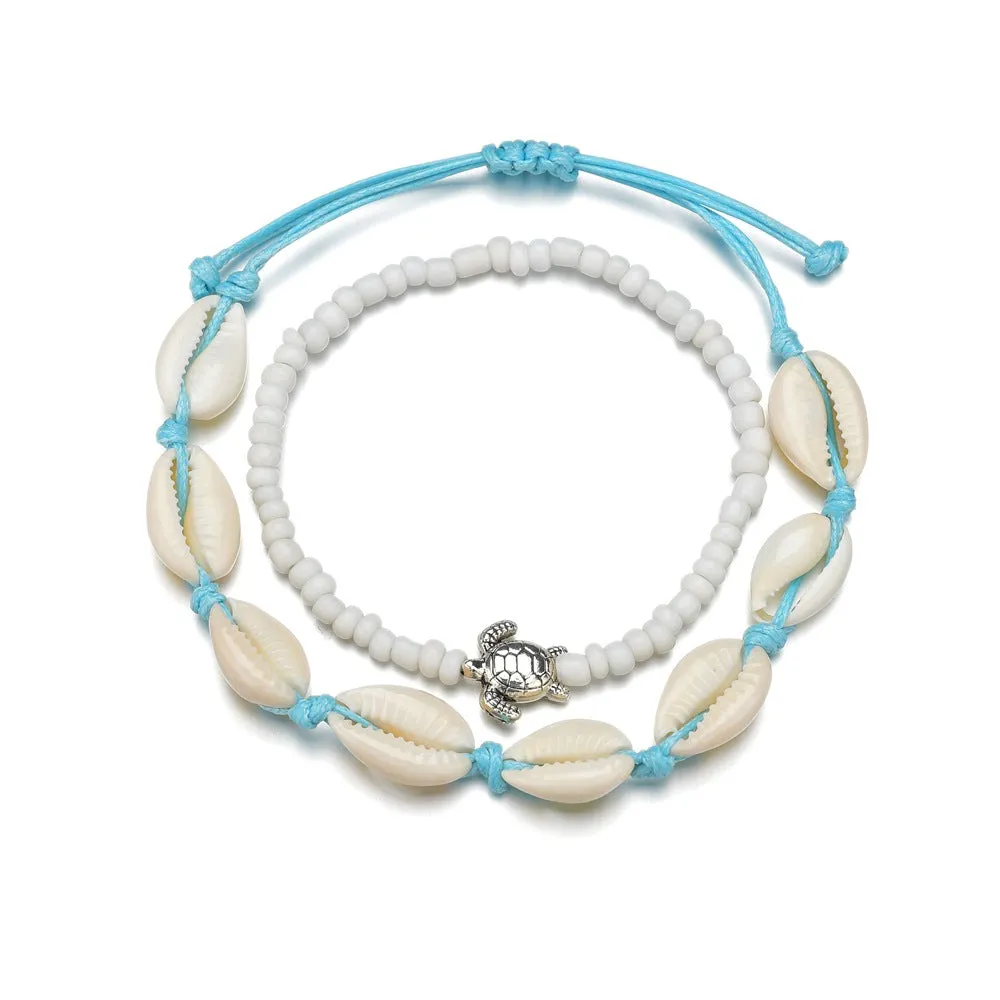 Bohemian Shell Beach Barefoot Anklets Bracelet