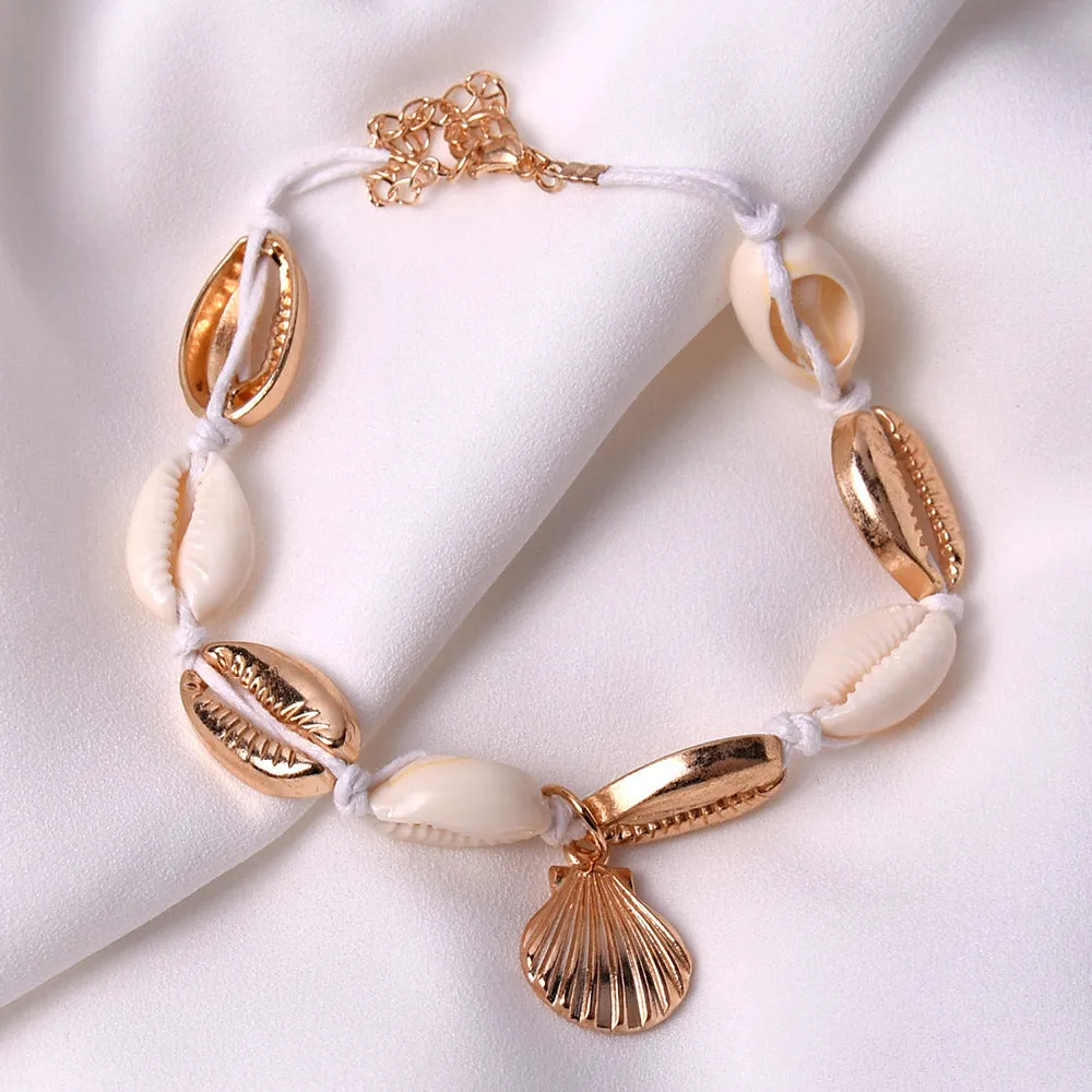 Bohemian Shell Beach Barefoot Anklets Bracelet