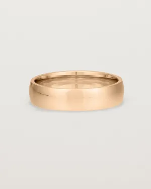 Classic Heavy Wedding Ring | 5mm