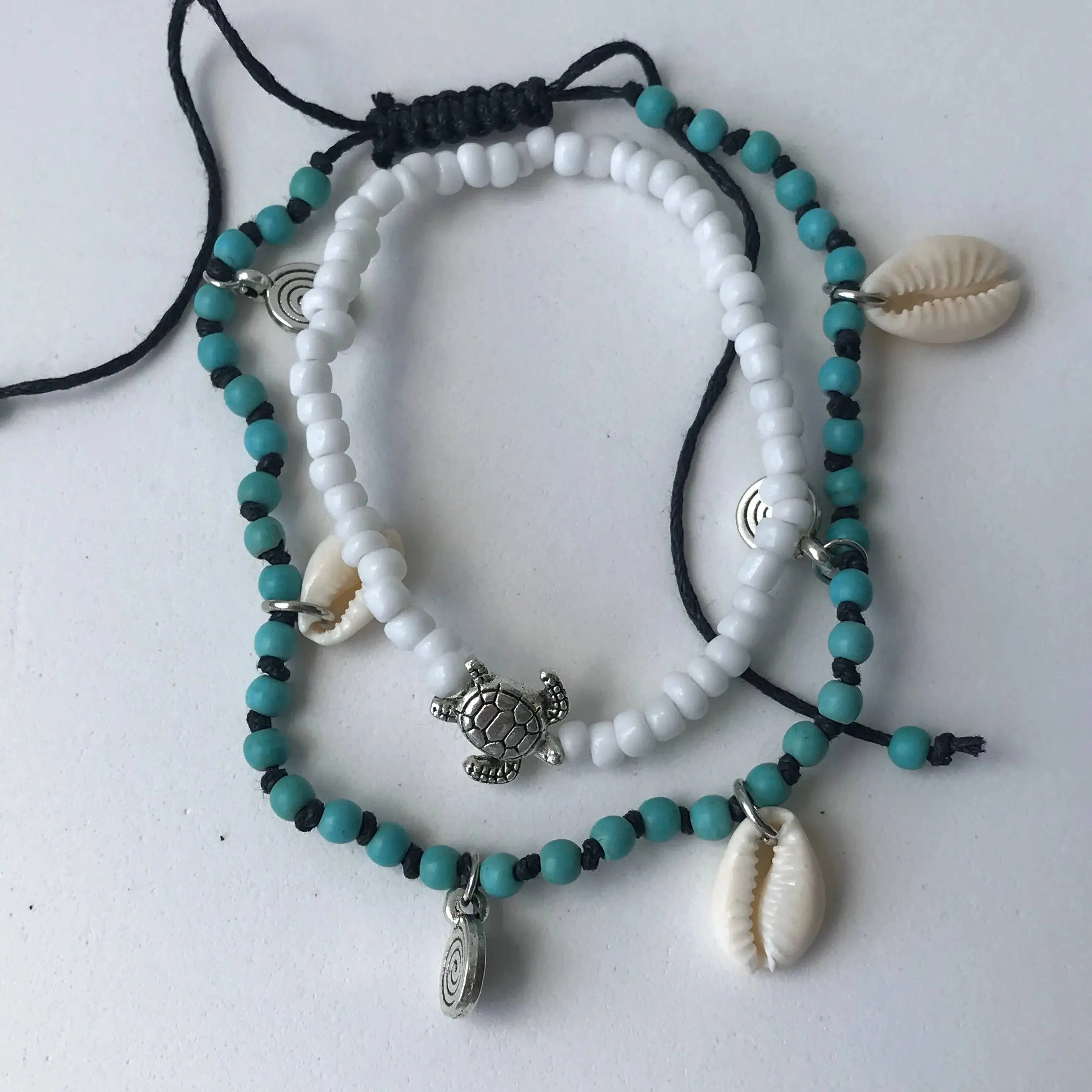 Cowrie Shell Anklets