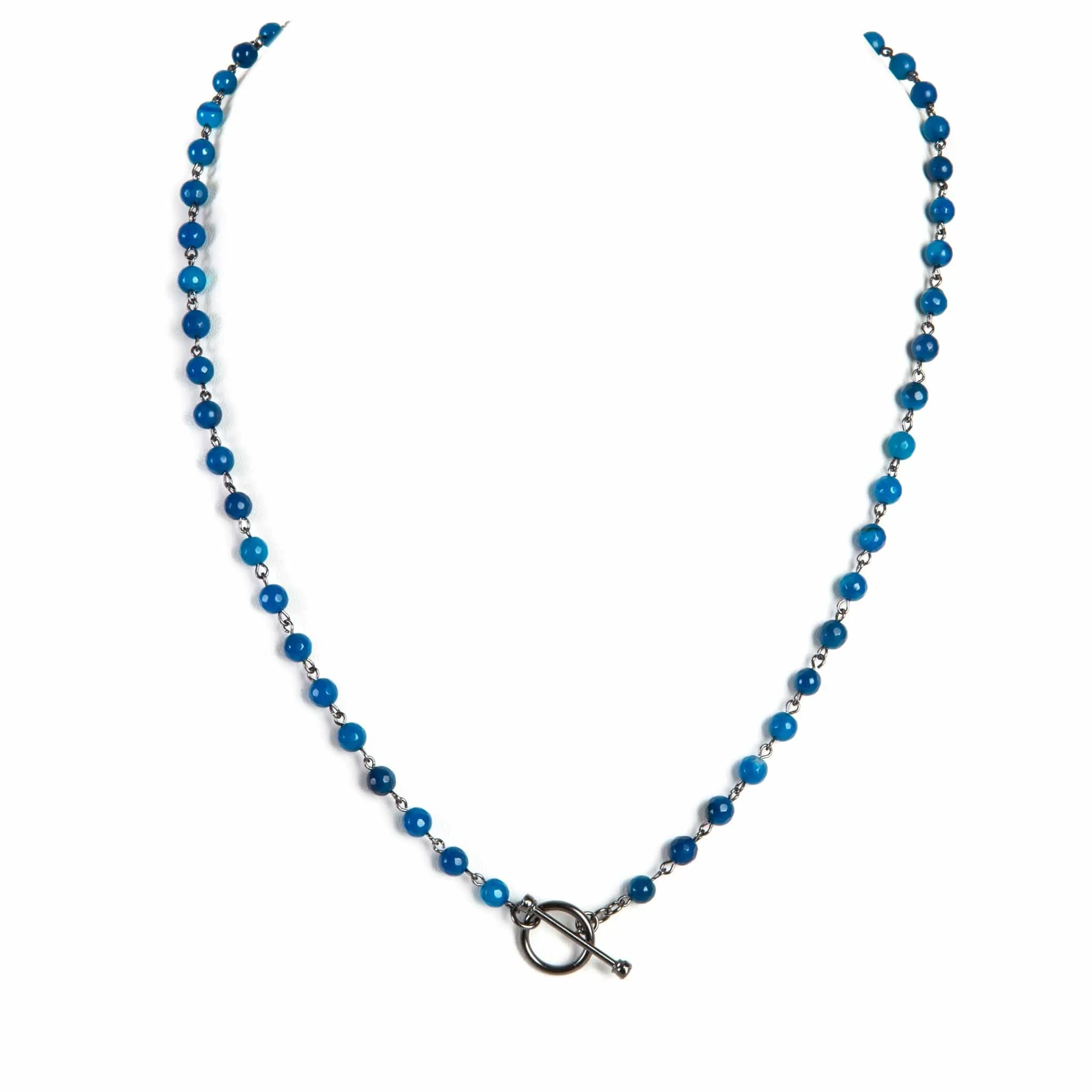 Delfina - 6mm Lux Blue Agate