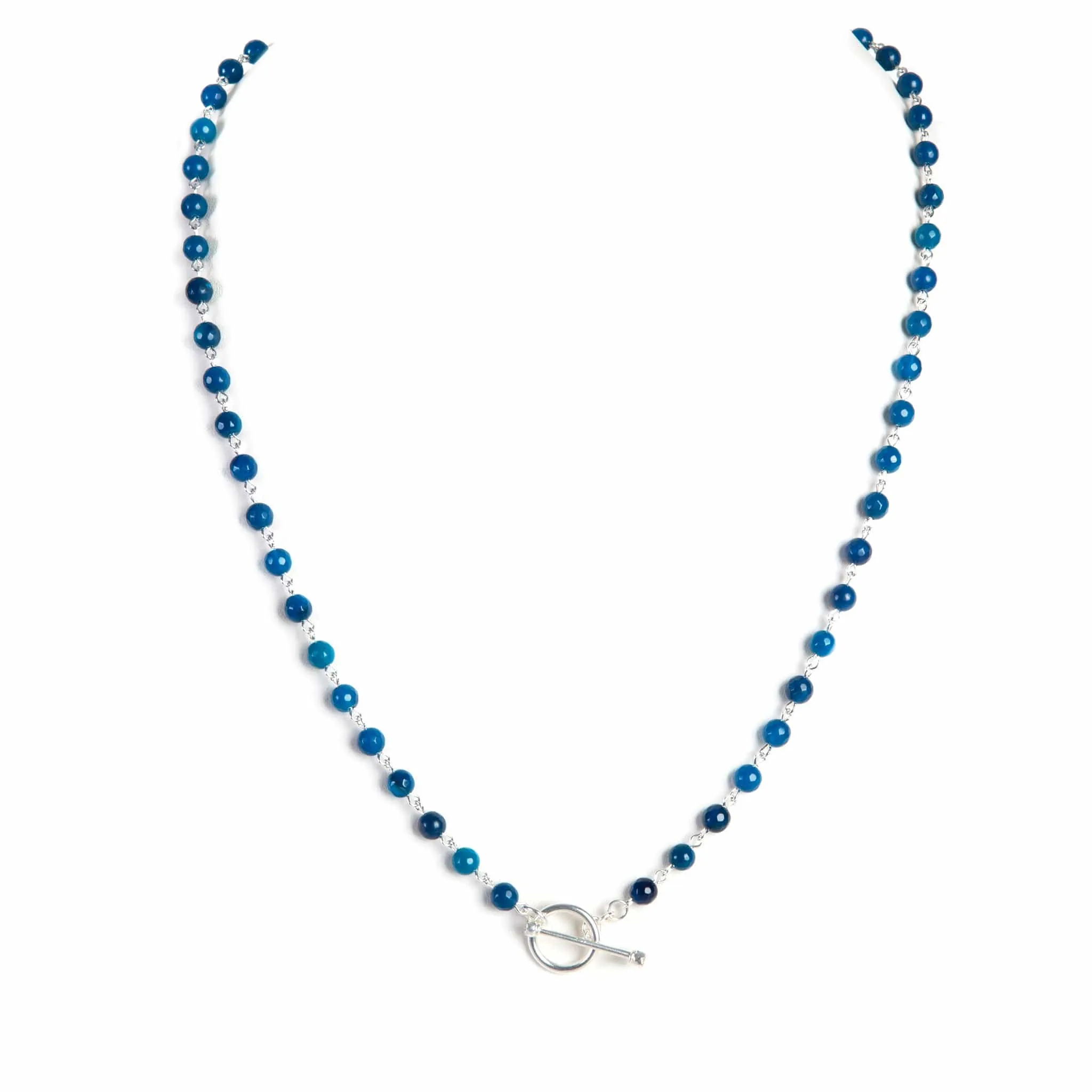 Delfina - 6mm Lux Blue Agate