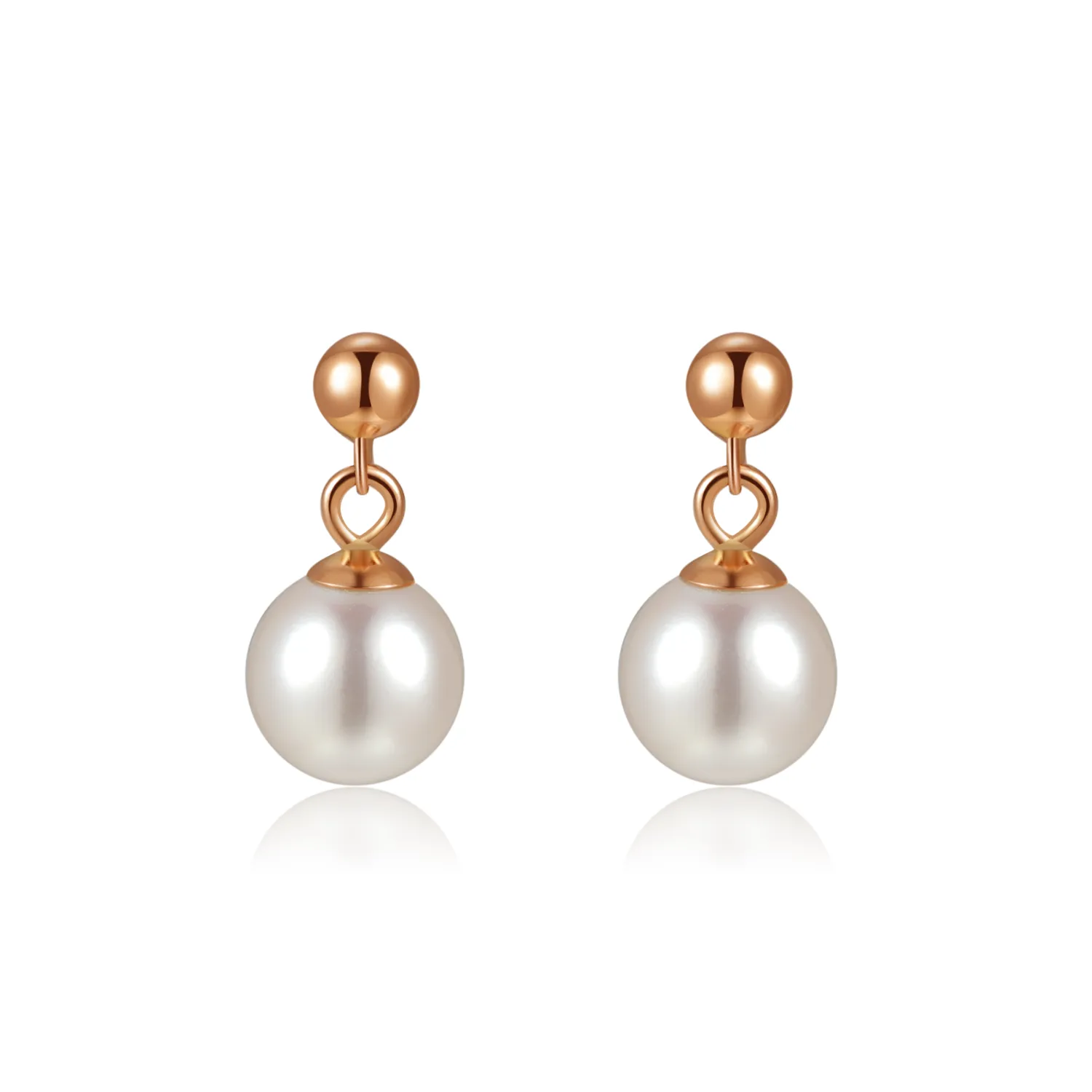 Diamond Nobility Pearl Earrings