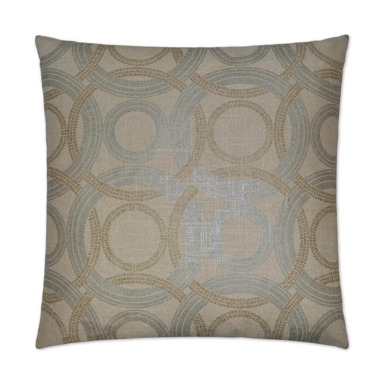 D.V. KAP Home Radiant Rings Decorative Throw Pillow