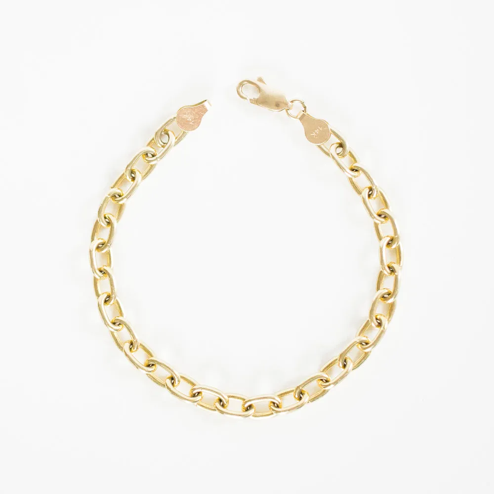 Elongated Chain Bracelet