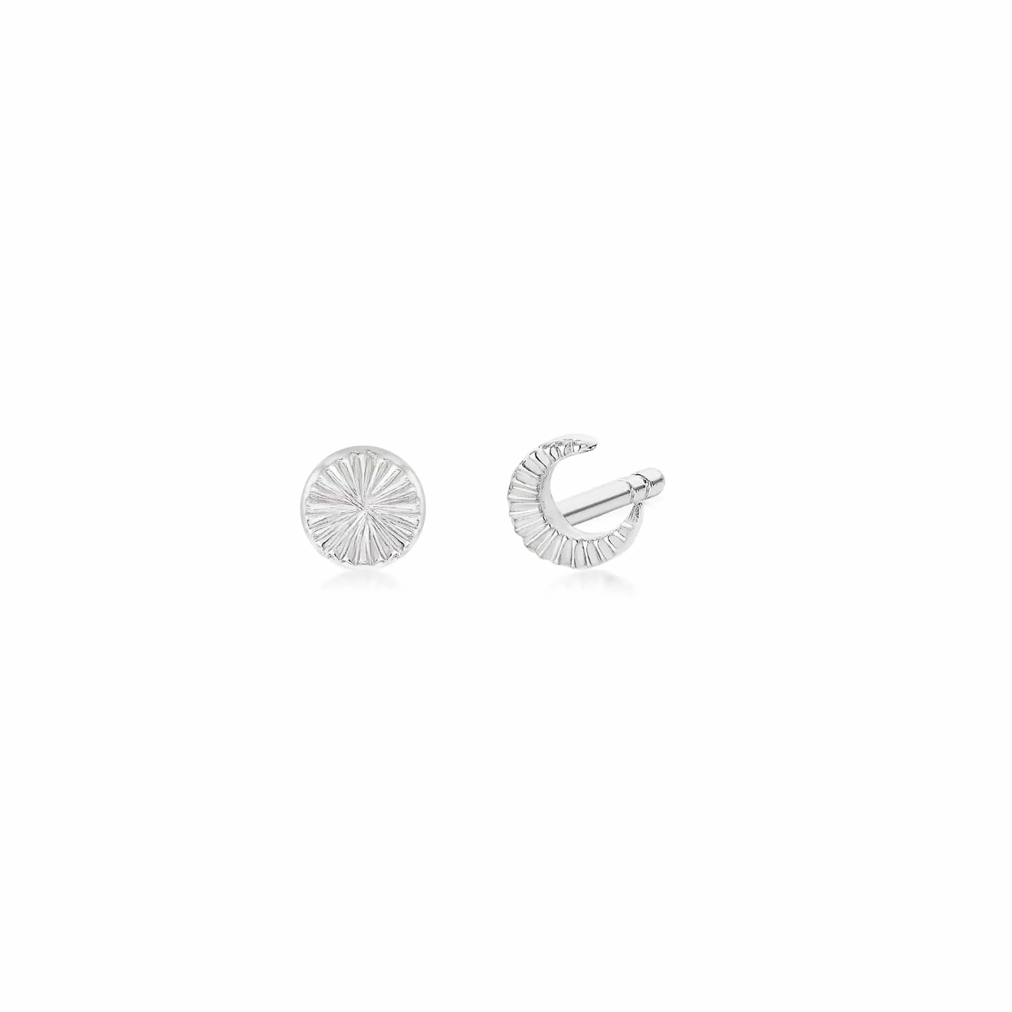 Estée Lalonde Luna Stud Earrings Sterling Silver