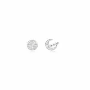 Estée Lalonde Luna Stud Earrings Sterling Silver