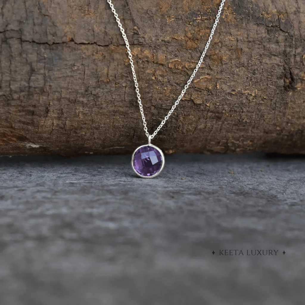 Facets Talks - Amethyst Necklace