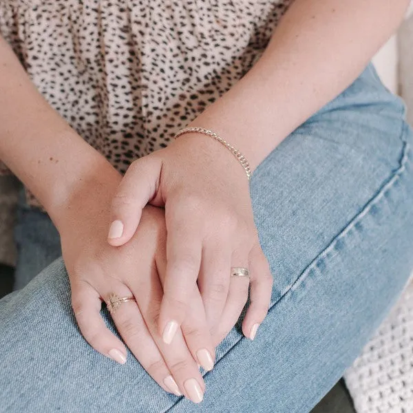 Fiona Thick Curb Chain Bracelet