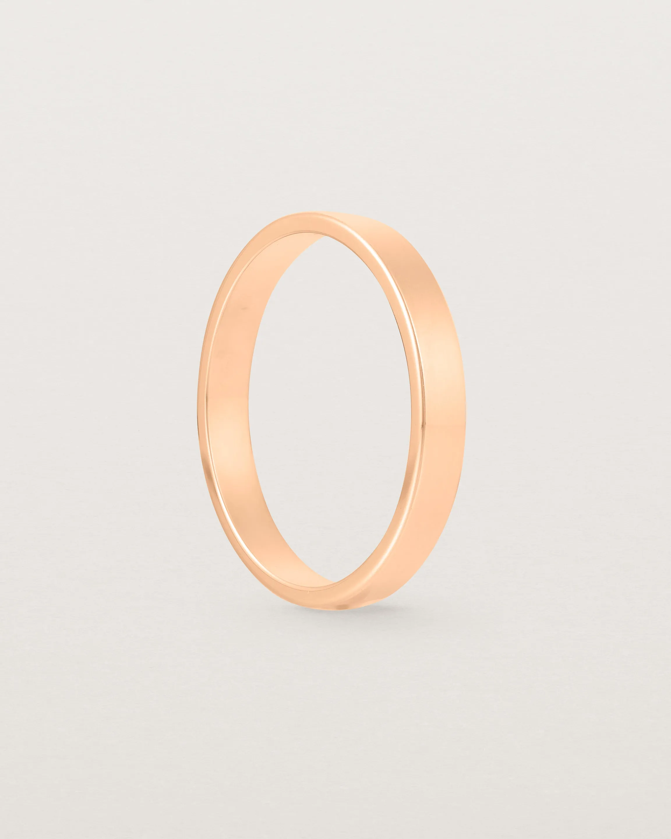 Flat Wedding Ring | 3mm