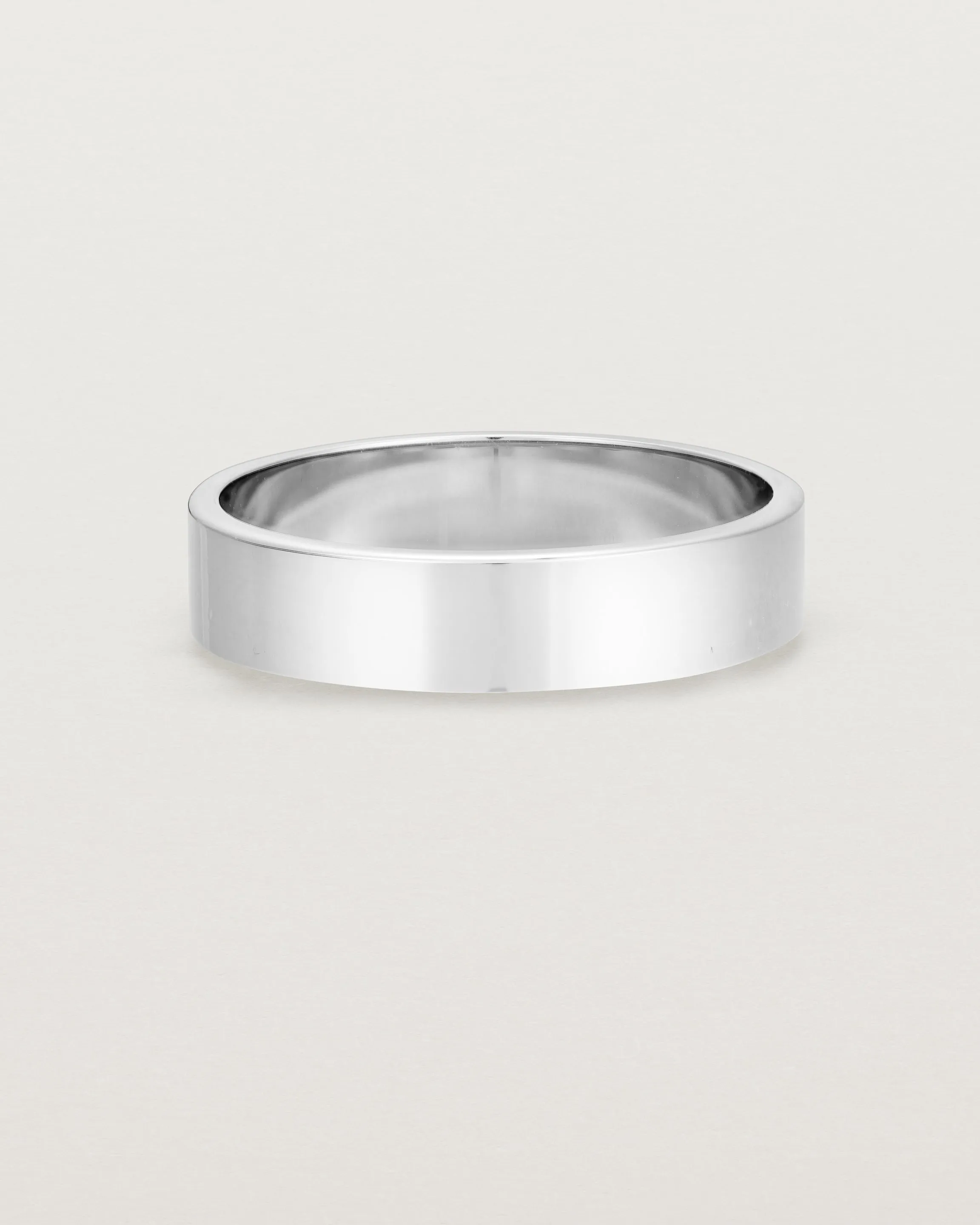 Flat Wedding Ring | 5mm