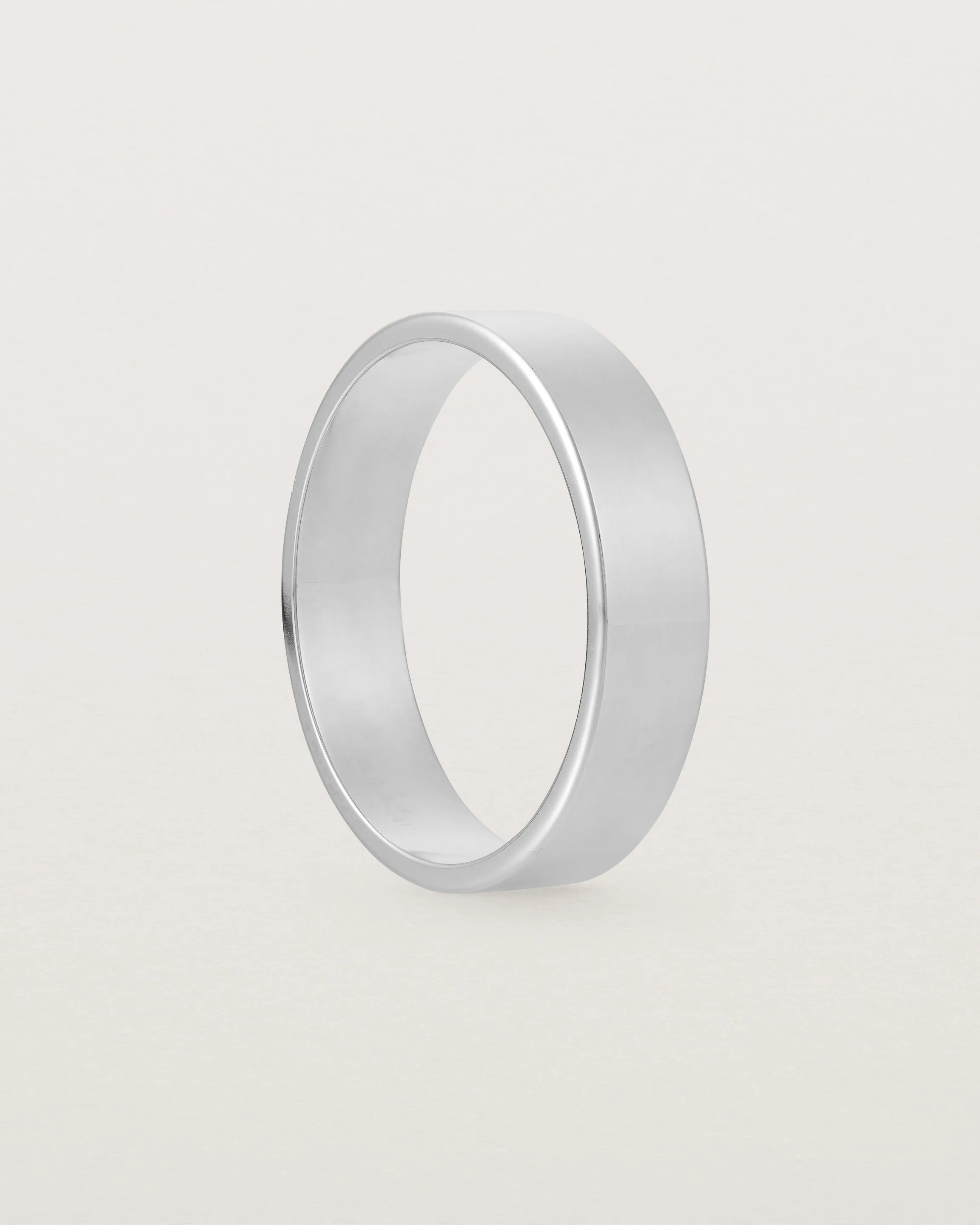 Flat Wedding Ring | 5mm