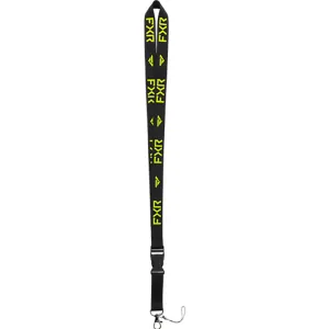 FXR 241900-1065-00 Branded Lanyard Black HiVis - One Size