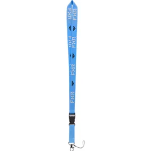 FXR 241900-5301-00 Branded Lanyard Sky Blue White - One Size