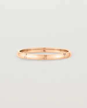 Grain Wedding Ring | 2mm