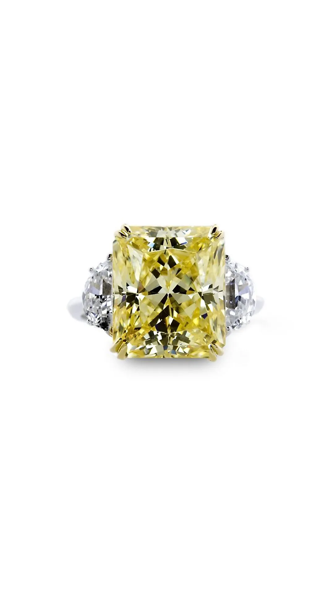 Harlow Canary Radiant Ring