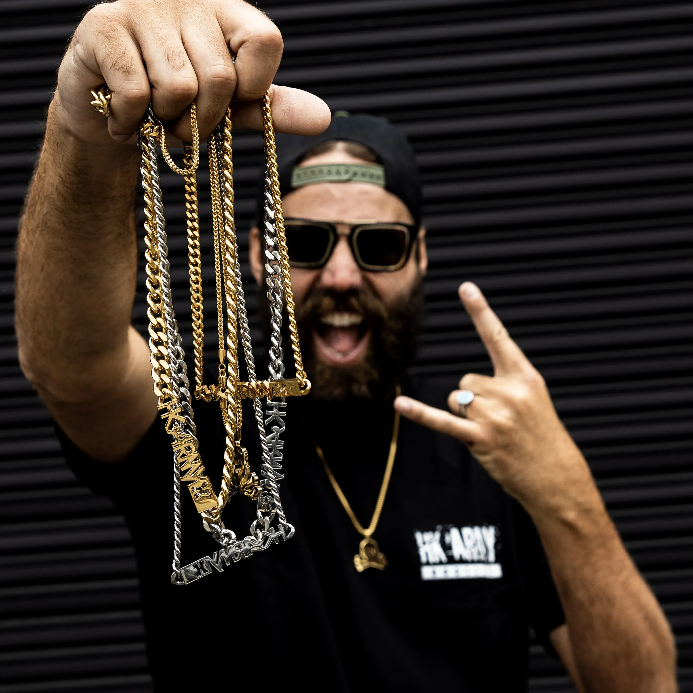 HKARMY Cuban Link Chain - 10mm Gold