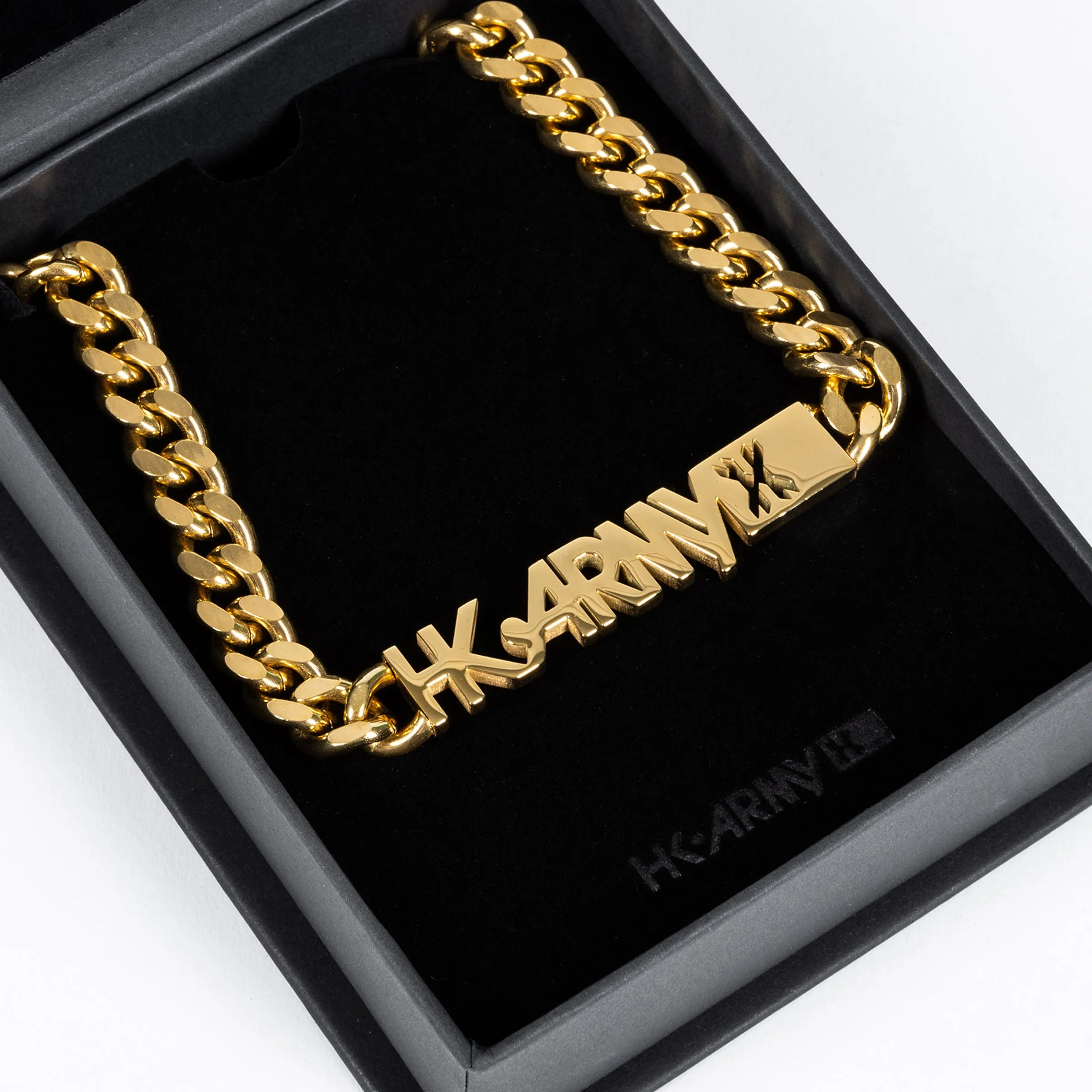 HKARMY Cuban Link Chain - 10mm Gold