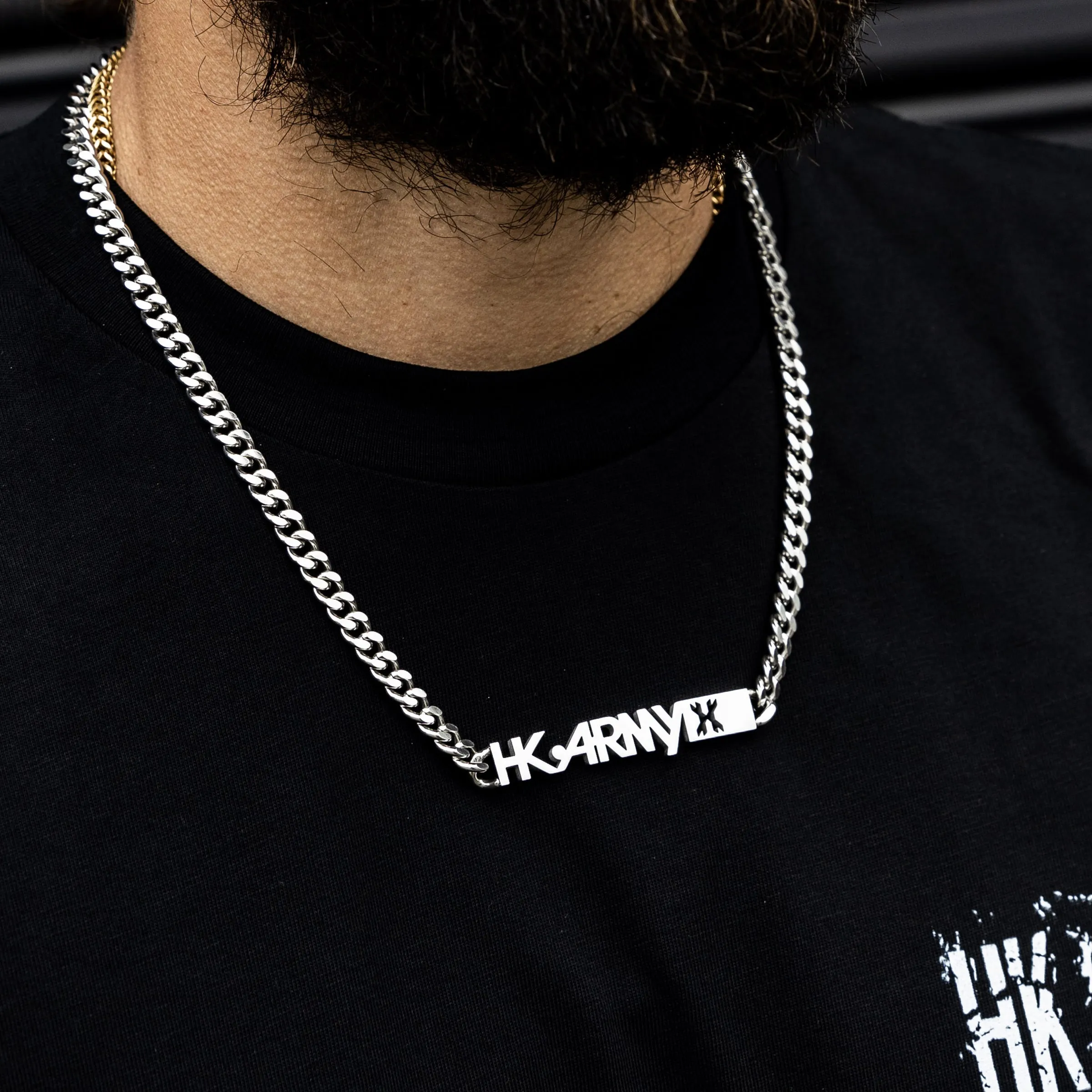 HKARMY Cuban Link Chain - 7mm Silver