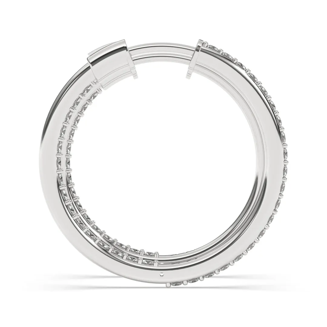 Inside Out Hoop Earrings