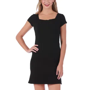 InstantFigure Short Dress with Cap Sleeve 16821D