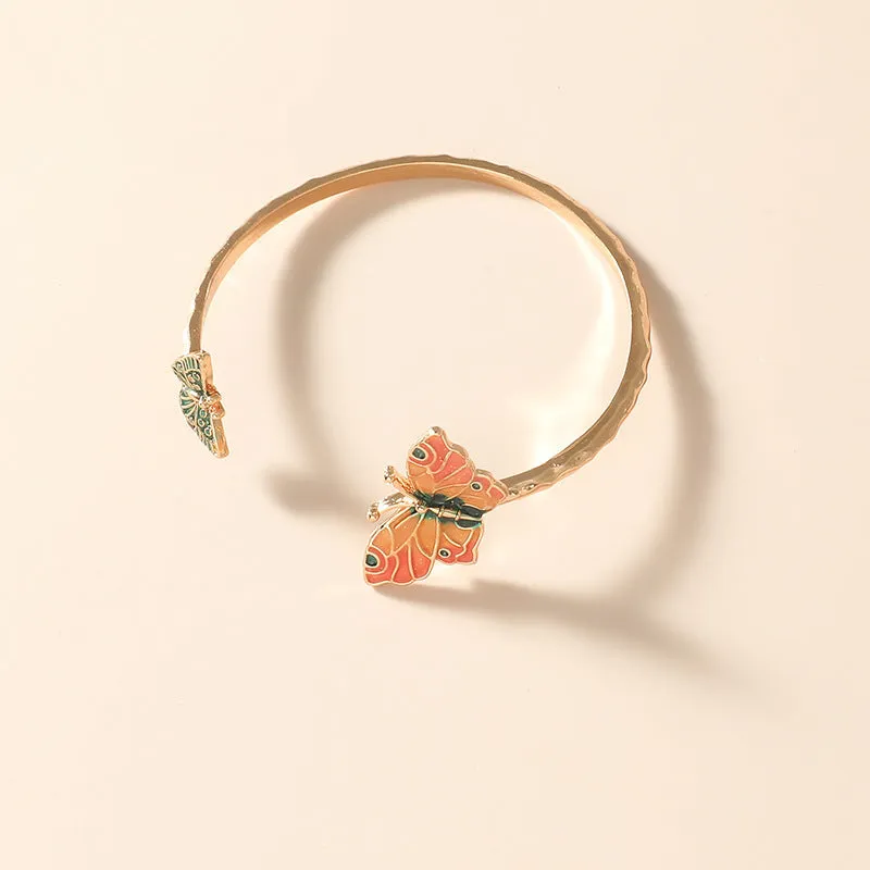 Japanese And Korean Fashion Super Fairy Forest Cold Wind Dripping Oil Bracelet