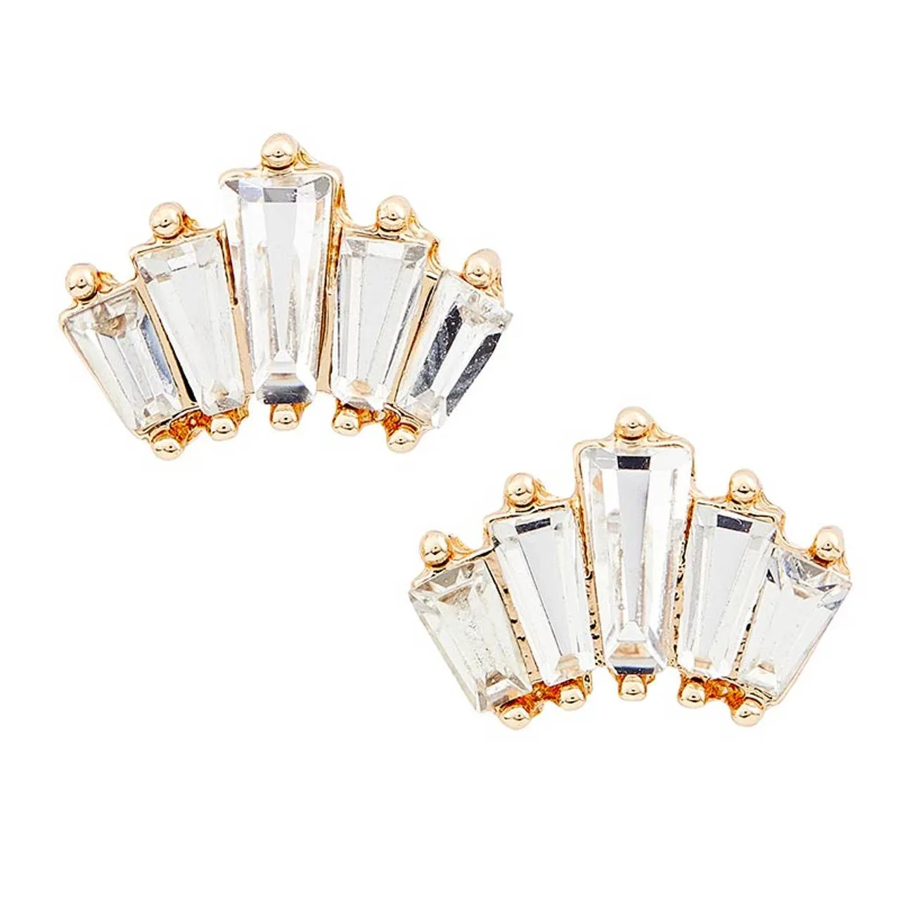 Jewelry Tray & Earring Mrs Set - White