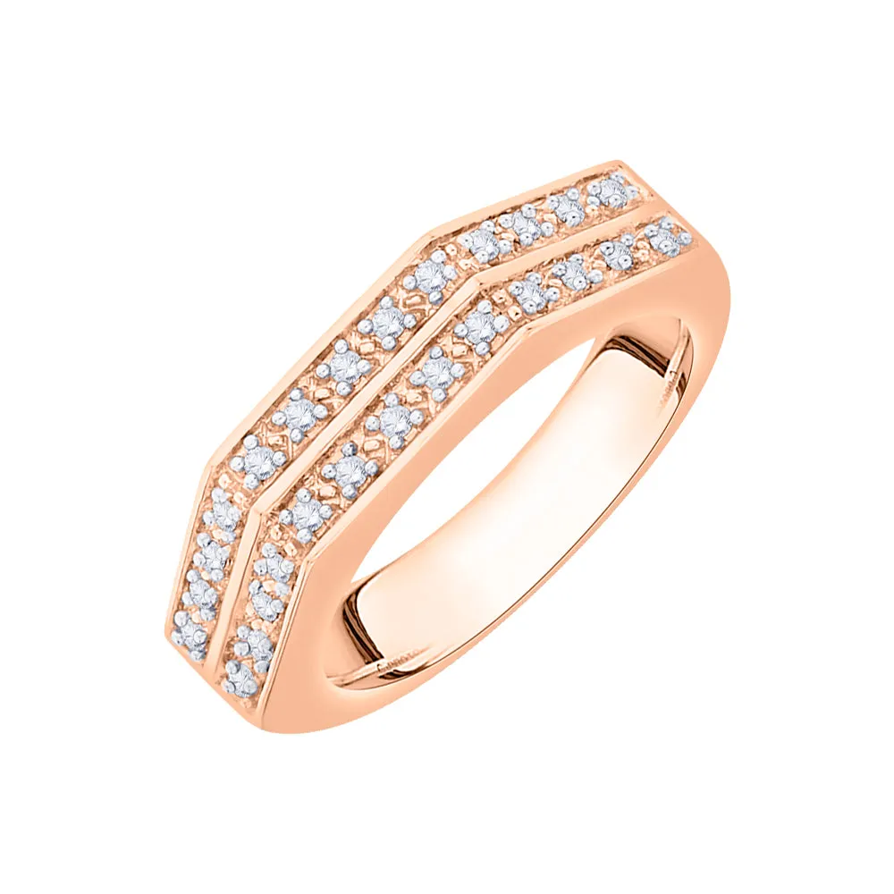 KATARINA Prong Set Diamond Fashion Ring (1/5 cttw)