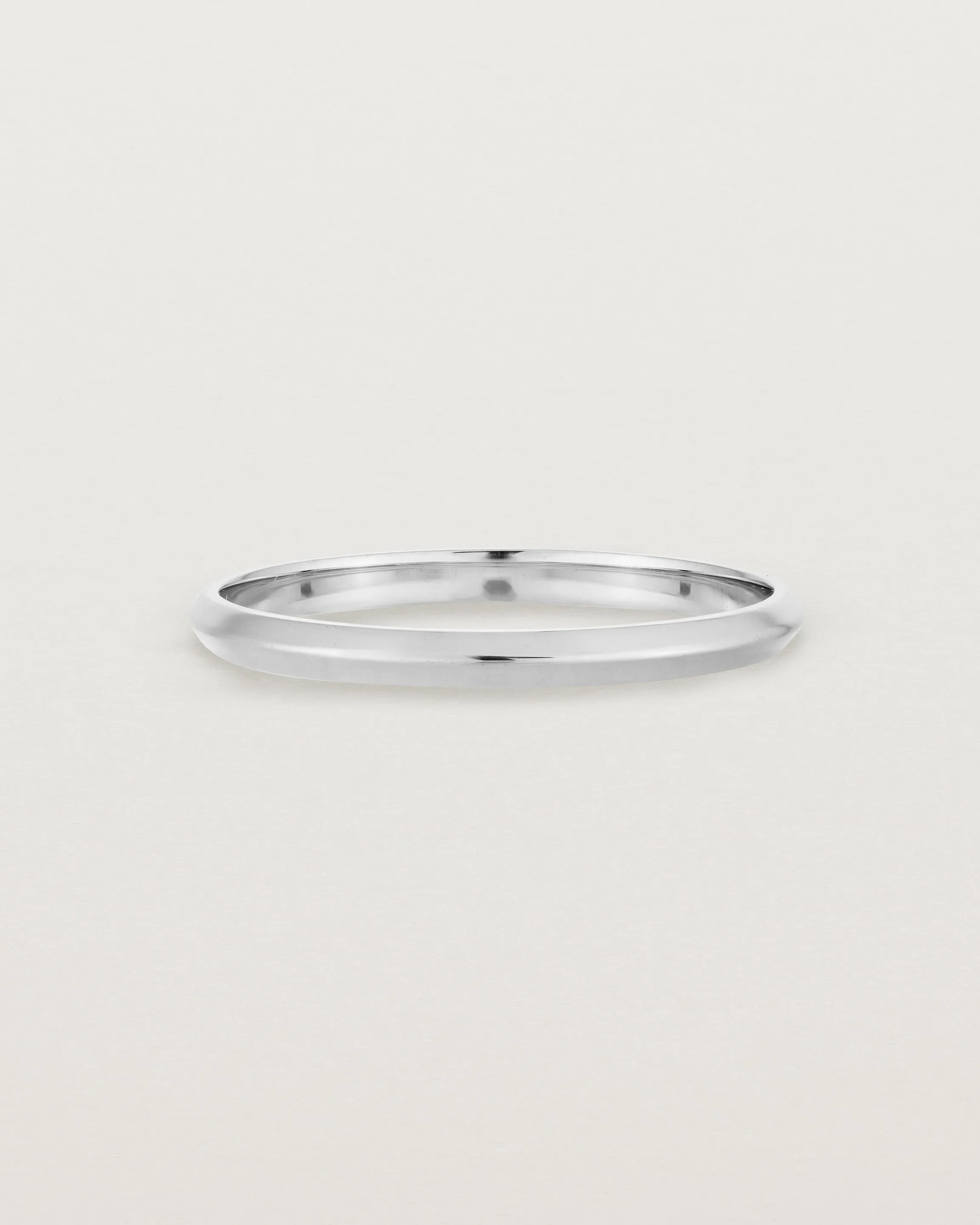 Knife Edge Wedding Ring | 2mm