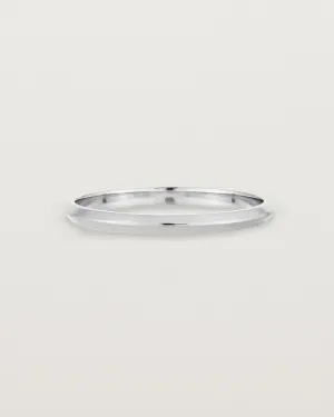 Knife Edge Wedding Ring | 2mm