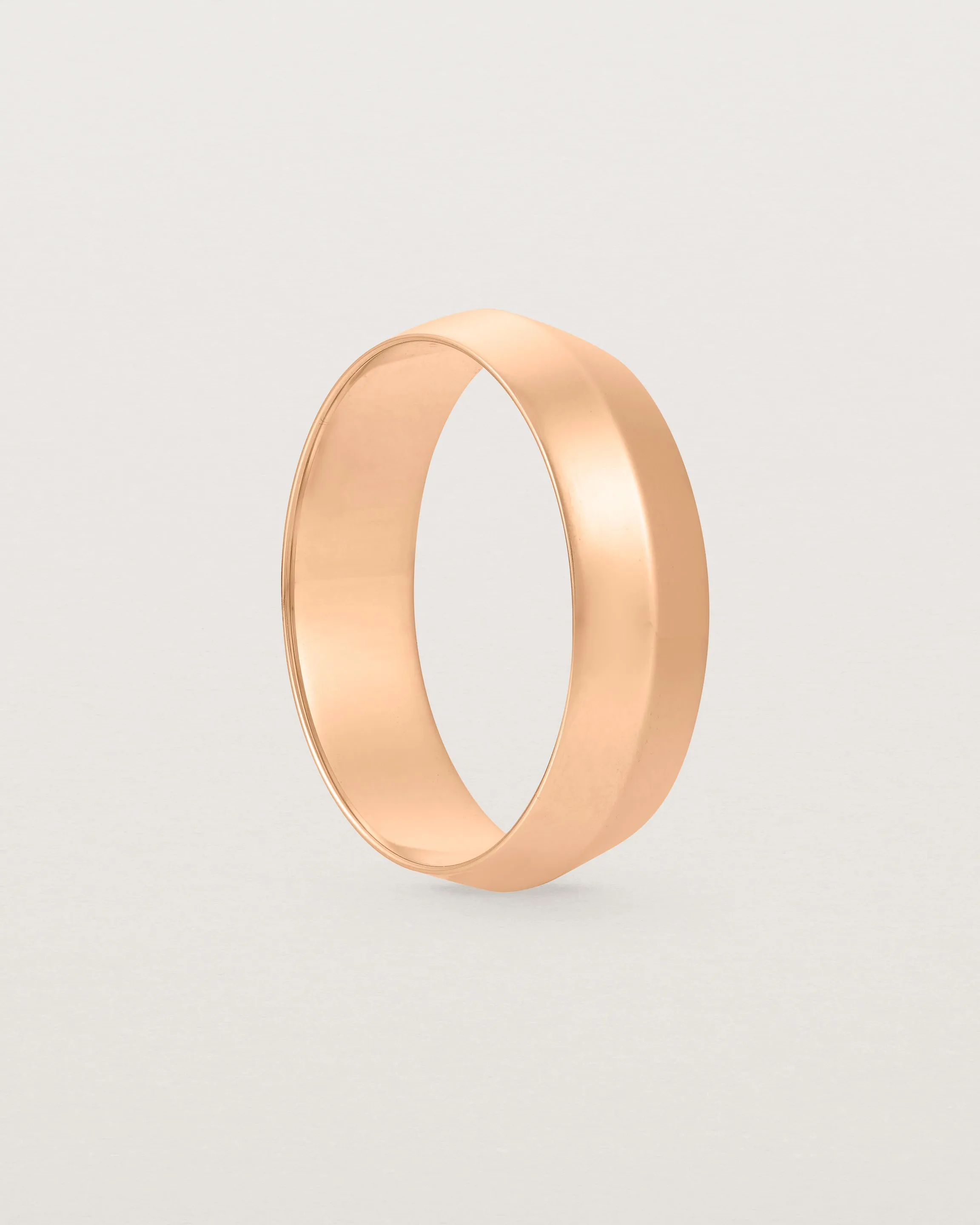 Knife Edge Wedding Ring | 6mm