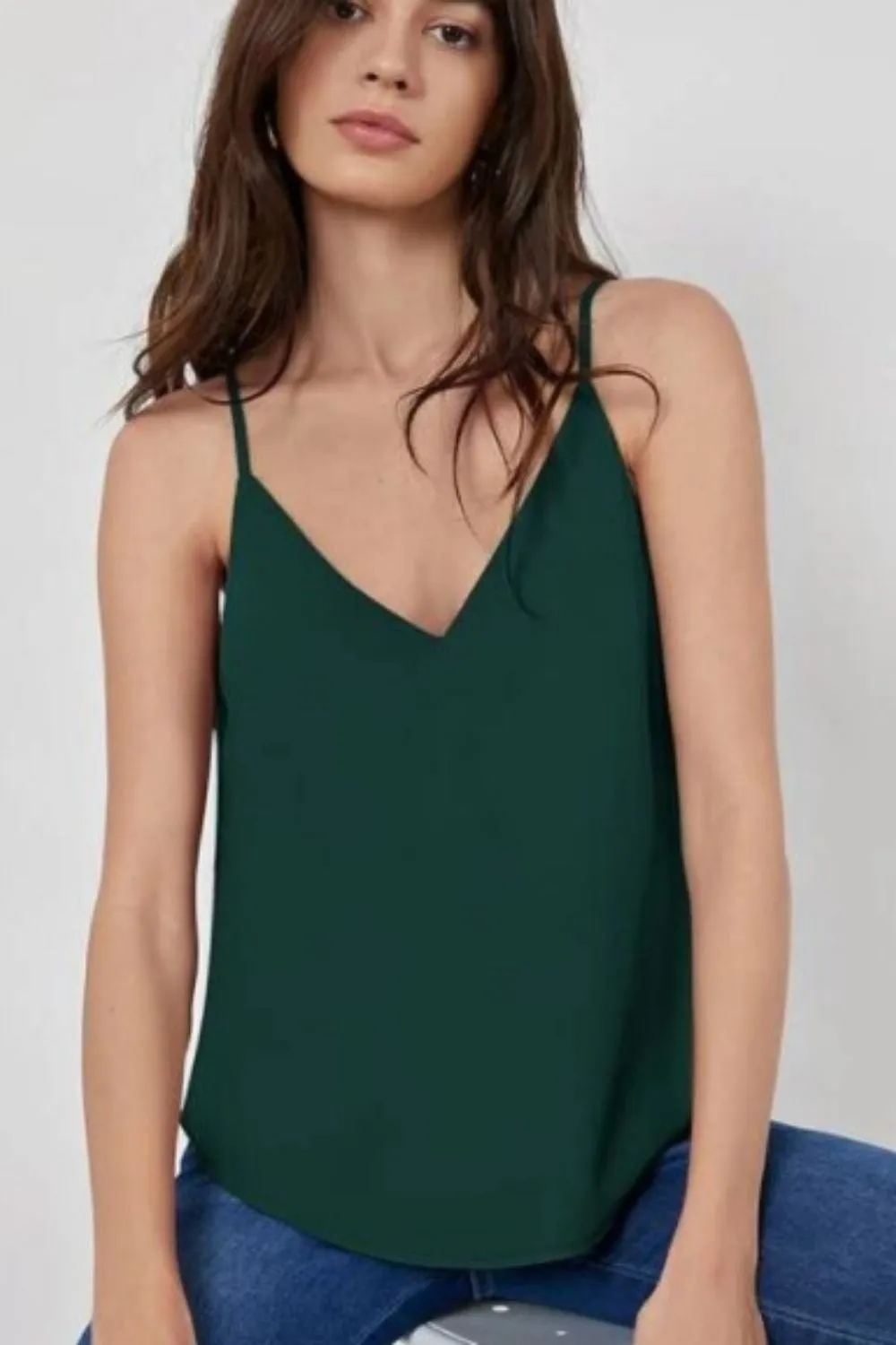 Love It Green Sleeveless Top