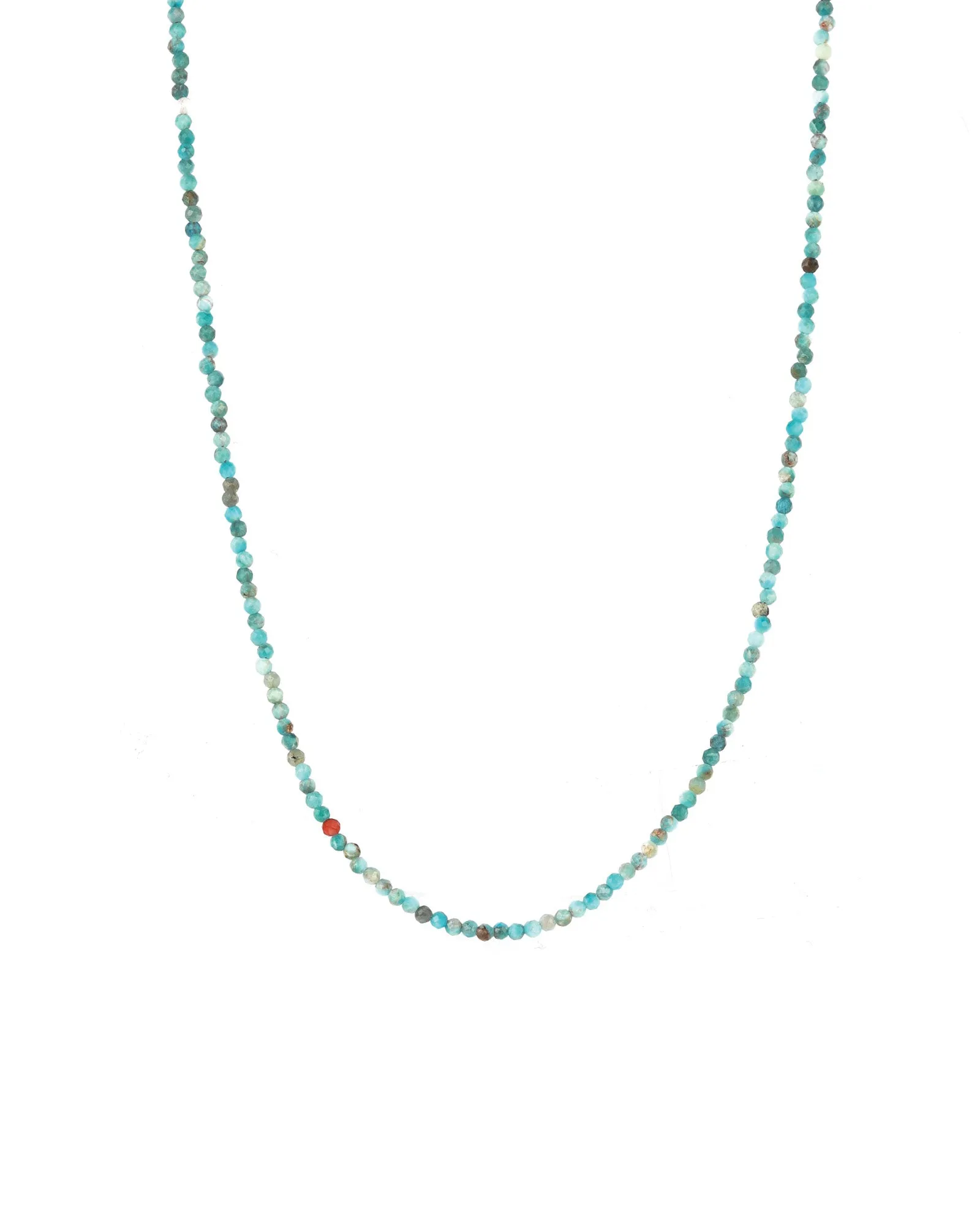 Mixed Apatite Stone Necklace | 2mm