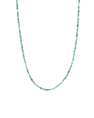 Mixed Apatite Stone Necklace | 2mm