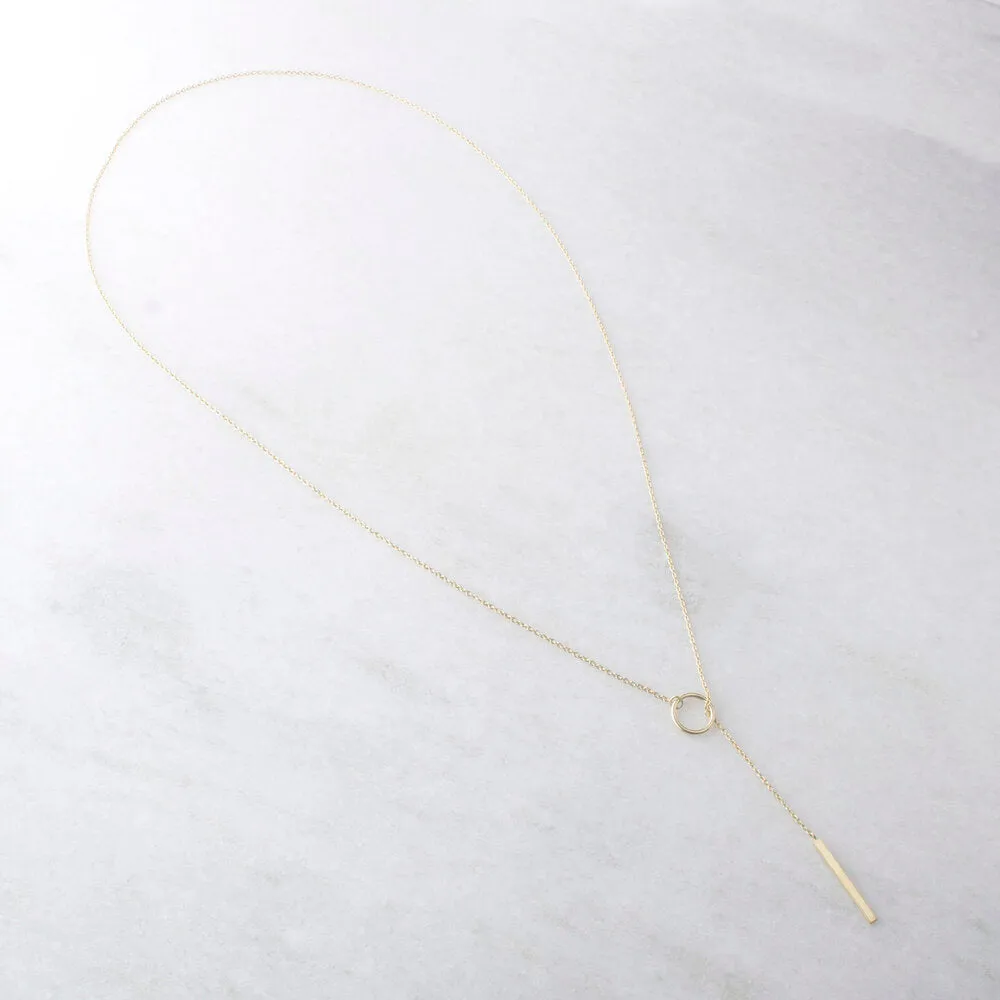 Nadia, Lariat Necklace