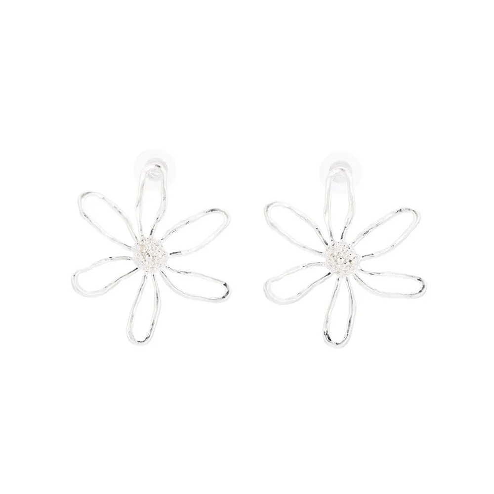 Open Petal Cosmos Earrings