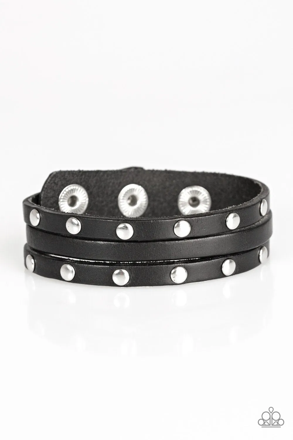 Paparazzi Bracelet ~ Radical Raider - Black